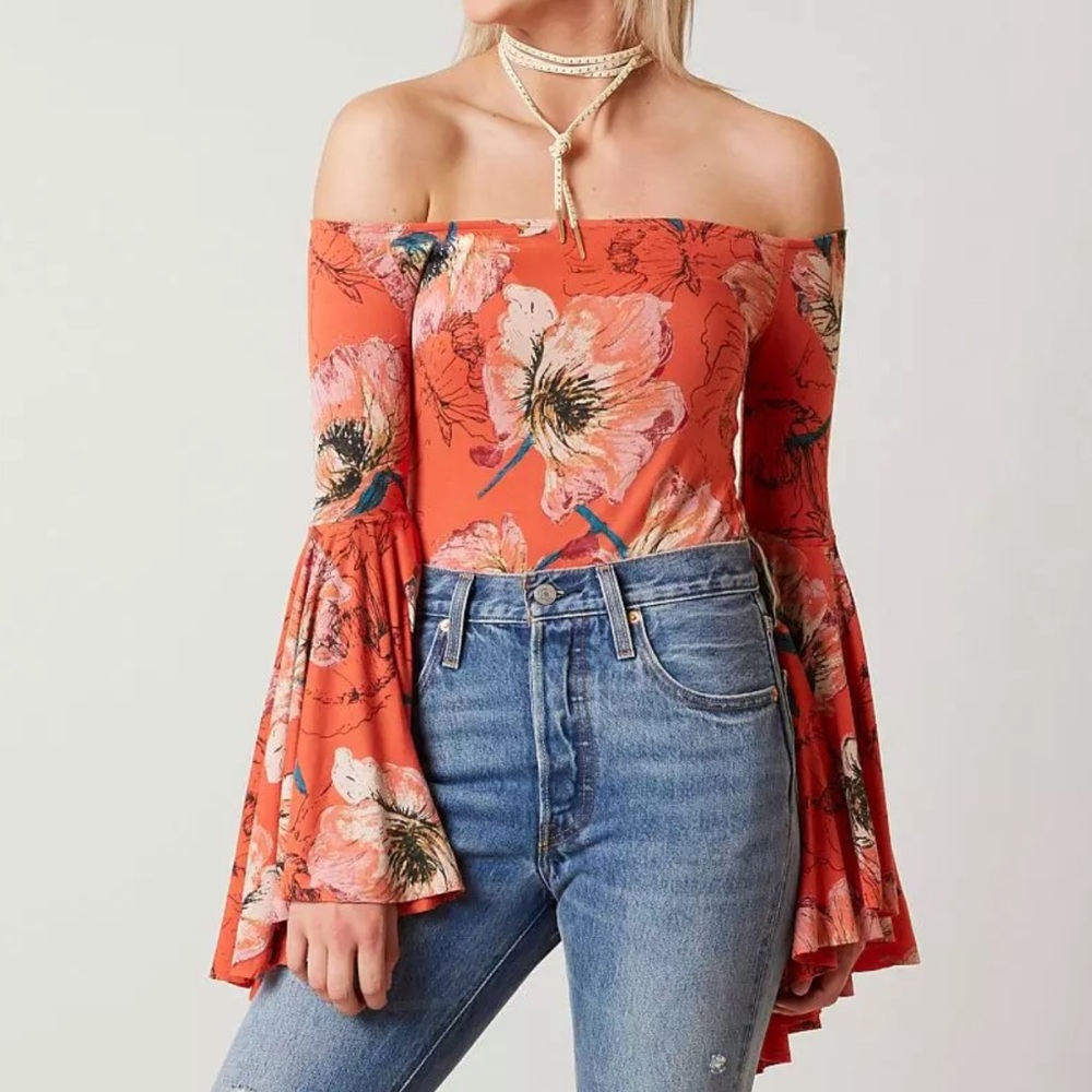 Free People Birds of Paradise Top | Size Medium